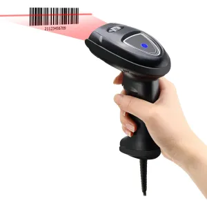 Adesso 2MB508 Nuscan 7600tu 2d Antimicrobial Handheld Barcode Scanner 