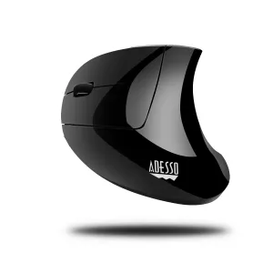 Adesso IMOUSE E90 2.4ghz Rf Wireless Vertical Left Handed Mouse - Opti