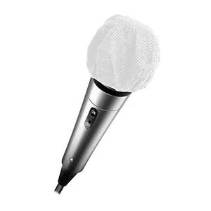 X19MMCWHG | Hamiltonbuhl Cotton Microphone Covers - White