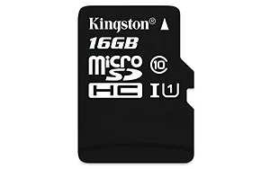 SDCIT/16GBSP | Kingston 16GB MicroSD Memory Card - Single