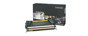 C734A2YG | Lexmark C73X/X73X YELLOW TONER CARTRIDGE 6K