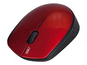 Siig JK-WR0Q12-S1 2.4ghz Wireless Optical Mouse - Red