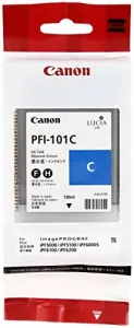 Original Canon 0884B001 Pfi-101c Ink Tank 130ml