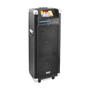 PKRK210 | Pyle Pro 10x2 Portable PA Speaker with DVD and 7