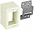 16188 | C2g Wiremold 2400 Single Gang Device Box, Ivory
