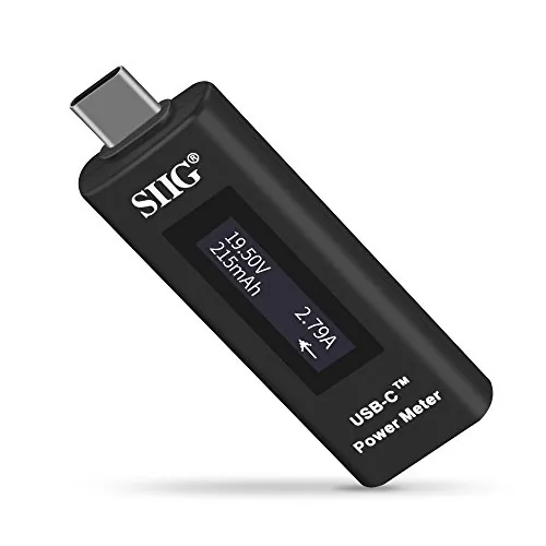 Siig DHCETE0011S1 Usb-c Power Meter Tester