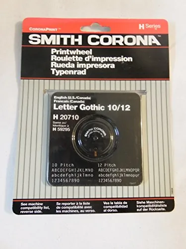 Smith SMC20710 Letter Gothic 1012