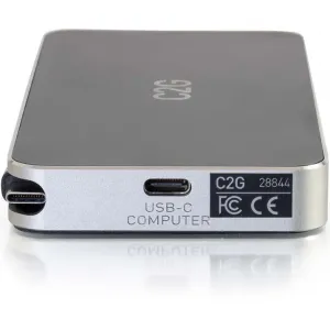 C2g 28844 Docking Station, Usb C Docking Station With Hdmi, Displaypor