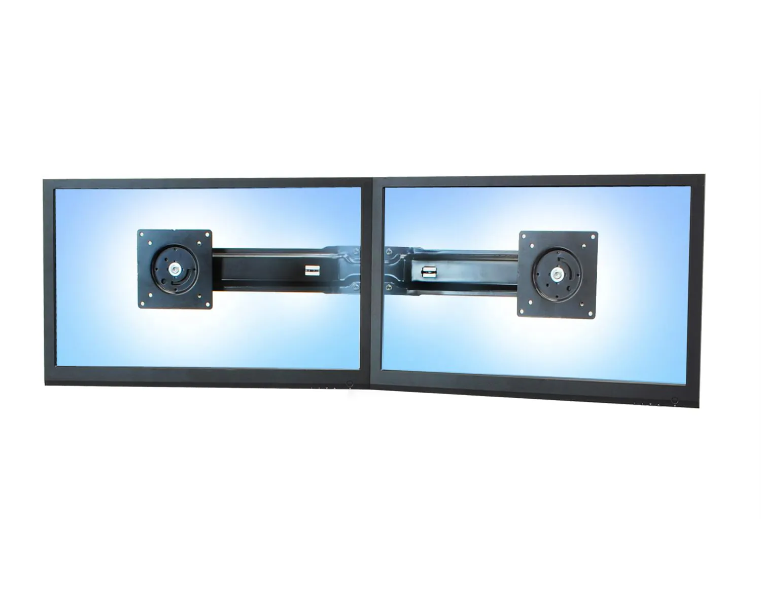 Ergotron 97-783 Dual Monitor  Handle Kit.convert A Single-monitor Moun