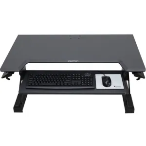 Used Ergotron 33-418-085 Workfit-tl,sit-stand Desktop Workstation Orig