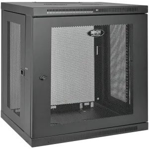 Tripp SRW12U 12u Wall Mount Rack Enclosure Server Cabinet W Door  Side