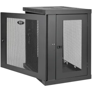 Tripp SRW12U 12u Wall Mount Rack Enclosure Server Cabinet W Door  Side