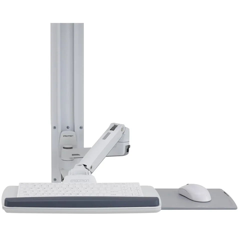 Ergotron 45-551-216 Lx Wall Mount System  (white, No Cpu Holder)