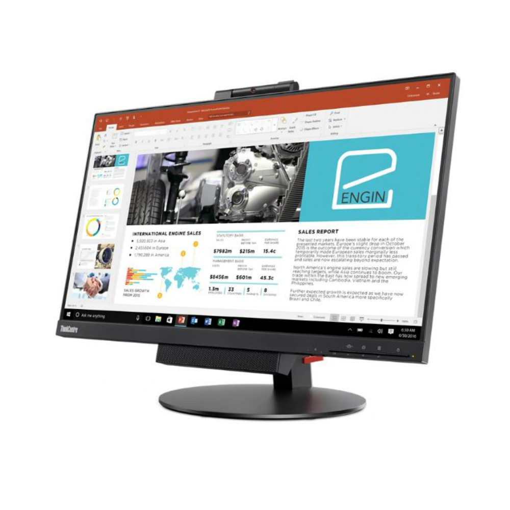 Lenovo 10QYPAR1US 23.8  Thinkcentre Tiny-in-one 24 Gen3 Displayport 10