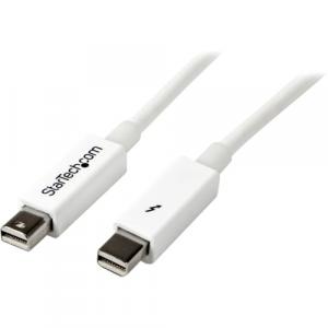 Startech RD5551 .com 2m White Thunderbolt Cable - M-m - Thunderbolt Fo