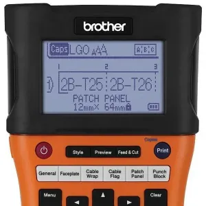 Brother PTE550W P-touch Handheld Labeler 24mm Shrink Tube Compatible U