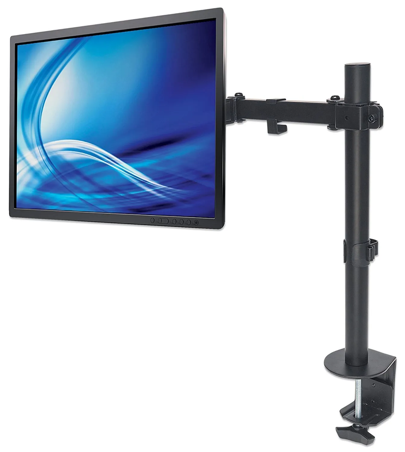 Manhattan 461542 (r)  Universal Monitor Mount With Double-link Swing A