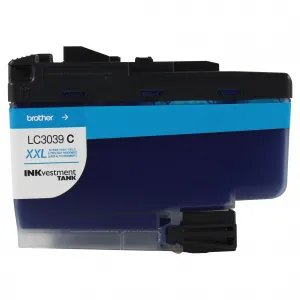 Original Brother LC3039C Ultra High-yield Cyan Inkvestment Tank Ink Ca