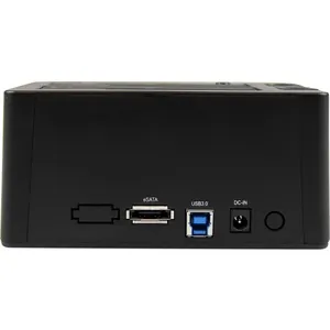 Startech SDOCK2U33EB Dual-bay Usb 3.0  Esata To Sata Hard Drive Dockin