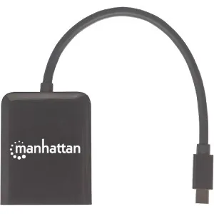 Manhattan 152723 Mini Displayport To 2-port Hdmi Splitter Hub With Mst