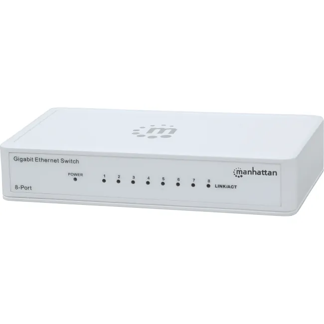 Manhattan 560702 (r)  Gigabit Ethernet Switch (8 Port)