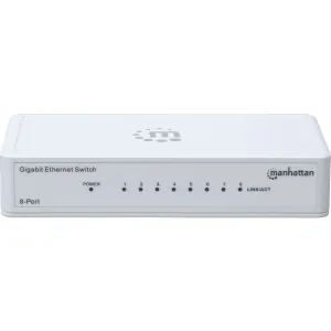 Manhattan 560702 (r)  Gigabit Ethernet Switch (8 Port)