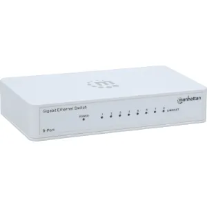 Manhattan 560702 (r)  Gigabit Ethernet Switch (8 Port)