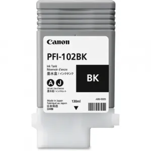 Axis 6705B001AA Canon Pfi-107bk Black Ink Tank 130ml