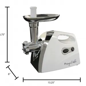 Megachef MG-650 1200 Watt Powerful Automatic Meat Grinder For Househol