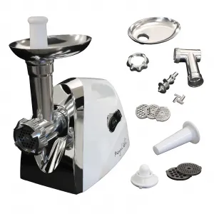 Megachef MG-650 1200 Watt Powerful Automatic Meat Grinder For Househol