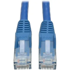 Tripp N201001BL50BP 1ft Cat6 Gigabit Snagless Molded Patch Cable Rj45 