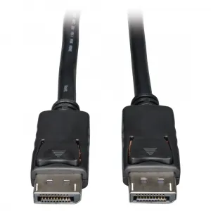 Tripp P580-025 , Displayport Cable With Latches, Mm, 25ft