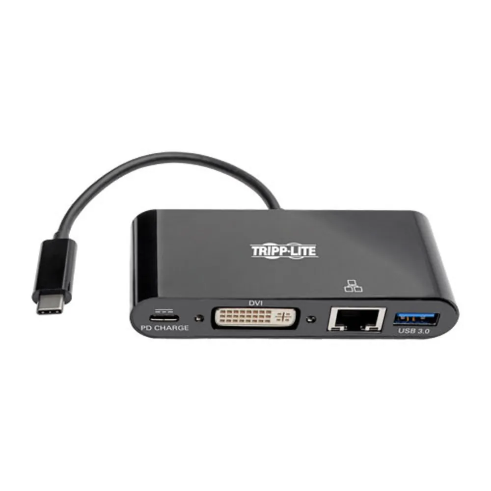 Tripp U444-06N-DGUB-C Usb C To Dvi Multiport Adapter Converter Dock Us