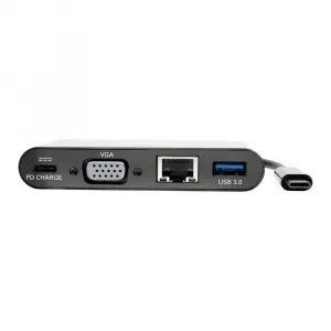 Tripp U444-06N-VGUB-C Usb C To Vga Multiport Adapter Dock Usb C