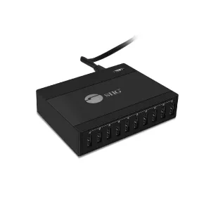 Siig AC-PW1G11-S1 Accessory Ac-pw1g11-s1 60w 10-port Usb Charger Brown