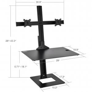 Siig DHCEMT2H12S1 Ac Ce-mt2h12-s1 Dual Display Adjustable Computer Key