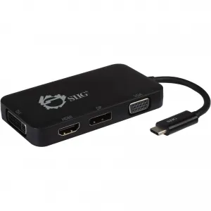 Siig CBTC0611S1 Accessory Cb-tc0611-s1 Usb-c To Dvivgadphdmi Multiport