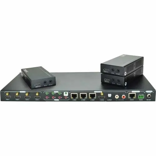 Siig CE-H23W11-S1 Accessory Ce-h23w11-s1 Hdmi Hdbaset 4x4 4k Matrix Ki