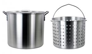 The ASP42 Chard Alum Pot Basket 42qt