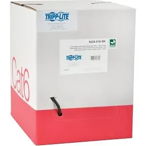 N22401KBK | Tripp Lite 1000ft Cat6 Gigabit Bulk Cable Solid