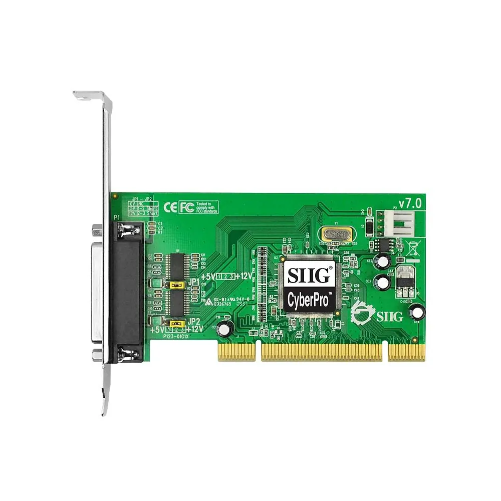 Siig JJ-P20211-S7 Io Card Jj-p20211-s7 Dual Profile Cyberserial Pci 2p