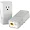 PLP1200-100PAS | Netgear Powerline 1200 Plu Extra Outlt