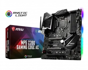 Msi Z390EDGEAC Motherboard  Mpg Z390 Gaming Edge Ac Lga1151 Core 9000 