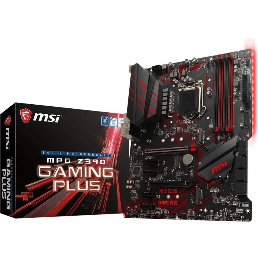 Msi Z390GAMINGP Motherboard  Mpg Z390 Gaming Plus Lga1151 Core 9000 64