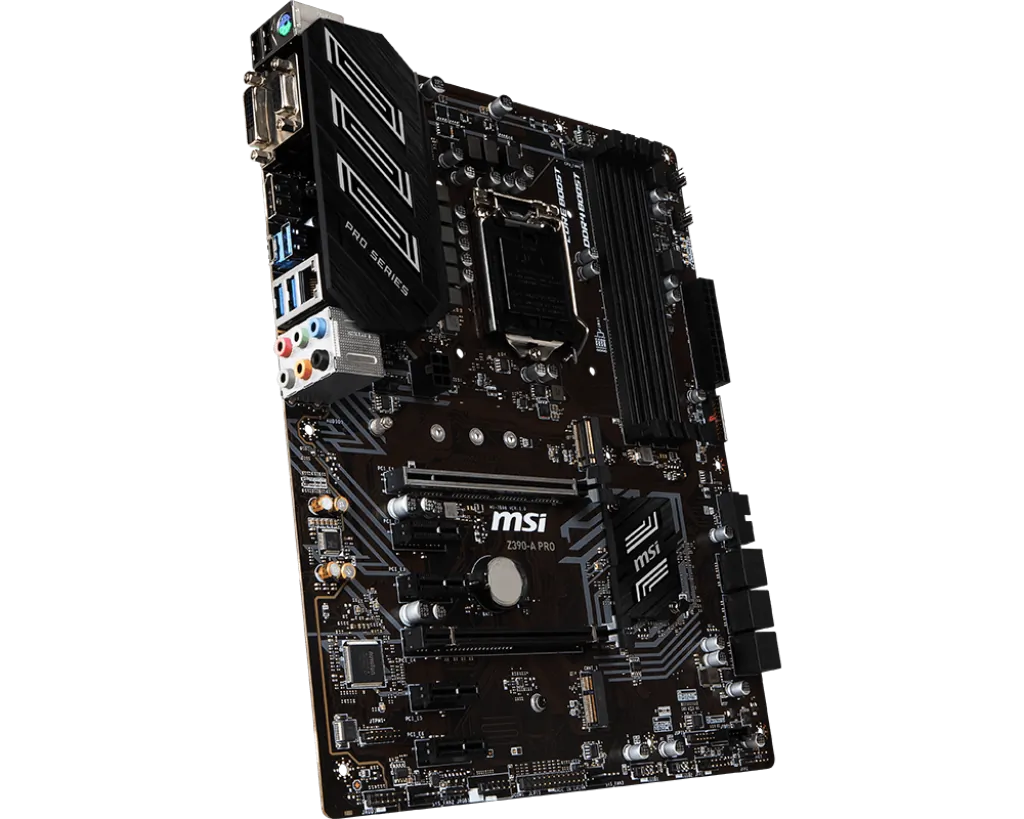 Msi Z390APRO Motherboard  Z390-a Pro Lga1151 Core 9000 64gb Ddr4 D-sub