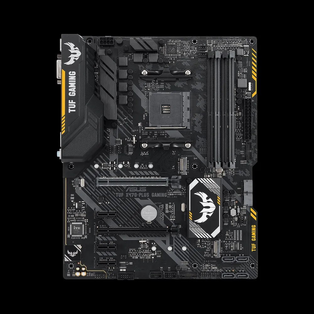 Asus TUFX470PLUS Tuf X470-plus Gaming Motherboard