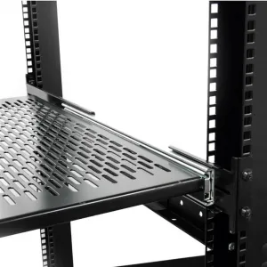 Startech UNISLDSHF19 2u Adjustable Mounting Depth Vented Sliding Rack 