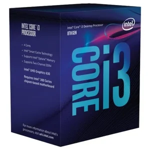 Intel CPU BX80684I38300 Intel Core i3-8300 4 Cores 3.7GHz