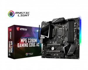 Msi Z390MEDGEAC Motherboard  Mpg Z390m Gaming Edge Ac Lga1151 Core 900