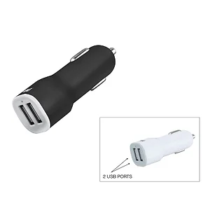 NA-800BLACK | Naxa Electronics 5W Dual USB Car Charger